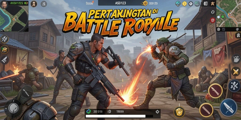 Tangkapan layar gameplay mendebarkan di ASD123.