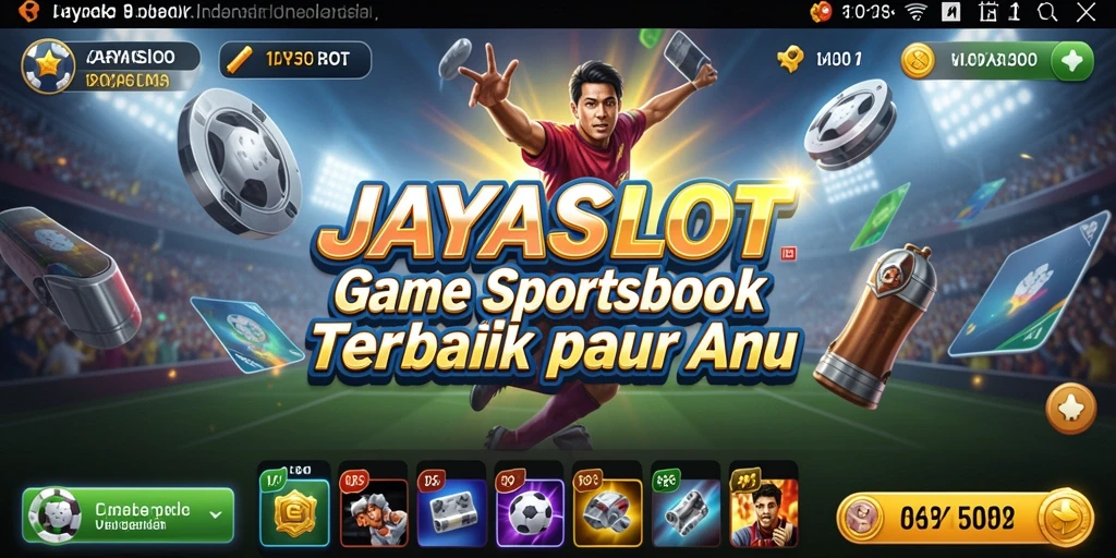 Screenshot utama JAYASLOT menampilkan pengalaman taruhan olahraga yang mengasyikkan.