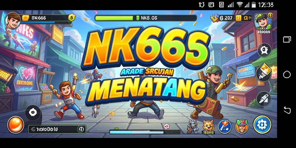 Tampilan gameplay NK666 yang seru dan menantang di arcade.