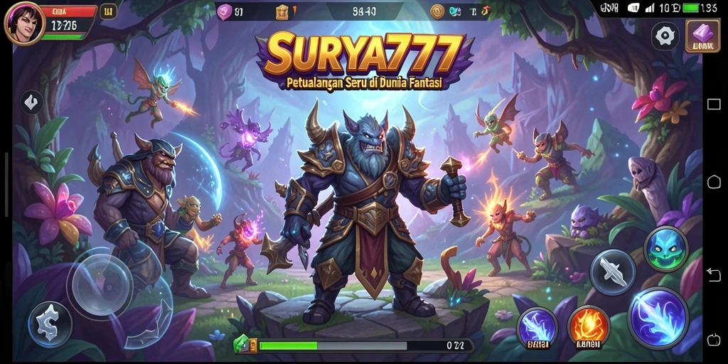 Tangkapan layar gameplay SURYA777 yang menampilkan petualangan yang menegangkan.